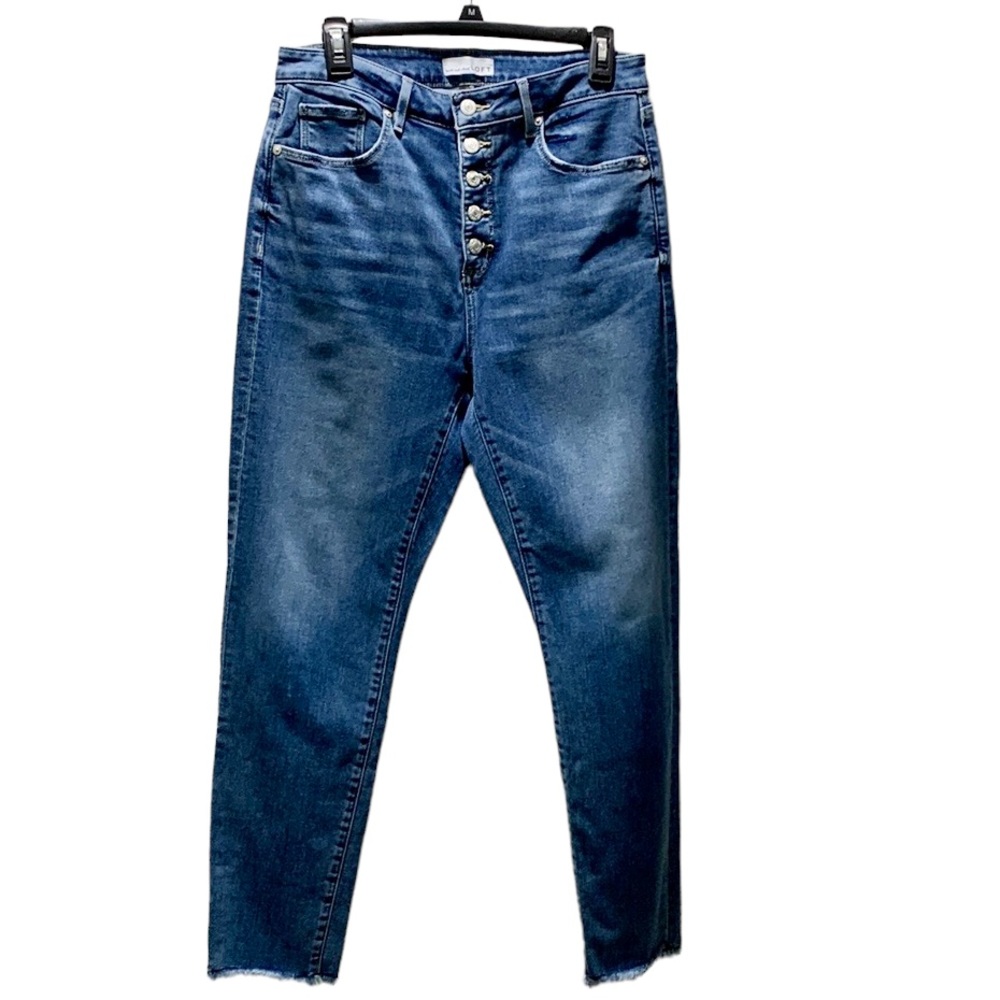 LOFT CURVY SKINNY JEANS